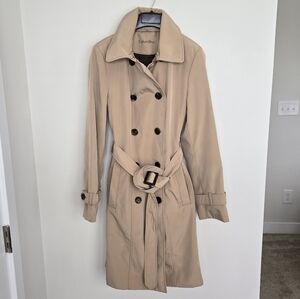 Calvin Klein Women's Tan Trench Coat